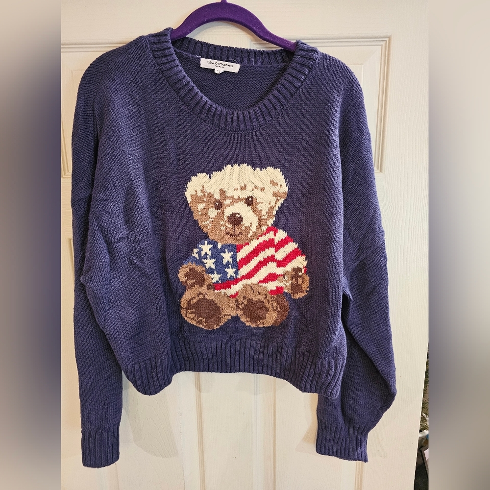 Grayson Threads Blue Bear Sweater